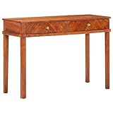 Beistellschrank, großer Stauraum, stabile Struktur, 110 cm breiter Holztisch, braune Verarbeitung, langlebig für Wohnzimmer