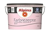 Alpina Farben Farbrezepte Innenfarbe Wandfarbe Farbton Edles Mauve 2,5 Liter