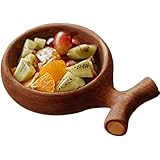 Holzschüssel Holzschüssel Salatschüssel Geschirr Haushalt Holzschüssel im Retro-Stil