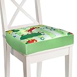 PLANTI Kinder Stuhlerhöhung – Sitzerhöhung für Kinder – Tragbares Sitzkissen – waschbare Baby Sitzhilfe – praktischer Klickverschluss für sicheren Halt – ideal für unterwegs & auf Reisen