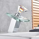 Chrom-Waschtischarmatur, Badezimmer-Waschtischarmatur, Wasserhahn, Waschtischarmaturen, Deck, Vintage-Wäsche, Heißes Und Kaltes Wasser, Mischbatterie, Kran, Badarmatur Tap