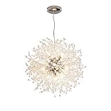 Dellemade Sputnik Kronleuchter 12-Licht Vintage Pendelleuchte für Esszimmer, Wohnzimmer, Küche, Büro, Café, Restaurant