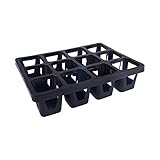 Clicitina Nursery Flower Flower Decor Pot Home Plastic Garden Pot for Tray Gardening Patio Laws & Garden Pflanzkübel 90 cm Durchmesser (A, One Size)
