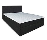 Generic Hercules-Bett Liegefläche 60cm hoch Die stabilere Alternative zum Boxspringbett metallfrei Hotelbett Long Life +150KG H5 Sondermaß (110x200)