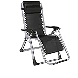 GgzOne Zero Gravity Loungesessel, Zero Gravity Outdoor-Stuhl Klappbarer Liege-Gartenstuhl Strand-Lounge-Stuhl for Hof und Terrasse,C Lounge-Sessel