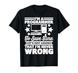 Lustiger Computerprogrammierer, technischer IT-Support, Nerd, Geek T-Shirt