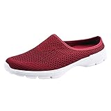 Herren Hausschuhe Hinten Geschlossen Leichte Damen Schlappen Mesh Sommer Elegant Hausschuhe Weite H Strand Pantoletten Airfoot Herren Gartenclogs Gartenschuhe Vorne Geschlossen Bequeme