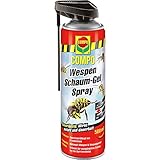 COMPO Wespen Schaum-Gel-Spray inkl. Sprührohr, Wespenschaum als Wespenspray, Sofort- und Langzeitwirkung, 500 ml (1er Pack)