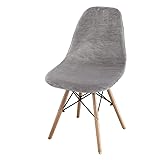 ALABOW Moderne Shell Stuhlhussen Universal Esszimmerstühle Bezug 1 2 4 6er Stuhlhussen Stuhlüberwürfe für Skandinavische Stühle für Küchenstühle Hotel Bankett (Color : #11, Size : 1pcs)