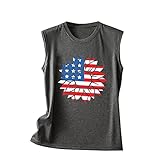 Eauptffy Damen Neckholder Top Y Rückenfreies Oberteil Ärmellos Hals Weste Runde T Shirt Bluse Tops Casual Print Tank T Ärmelloses T Shirt T Shirts Party Oberteil Sport Shirts Wandershirt