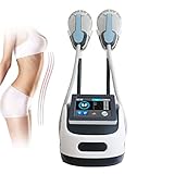 EMSlim Body Sculpt Schlankheitsmaschine, Tragbares Desktop-Schönheitsinstrument zum Abnehmen mit Zwei Steuergriffen zum Formen von Oberschenkeln, Gesäß, Schultern, Waden und Armen