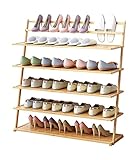 ZBOYZ Schuhregale Schuhregal 5-lagig Gegen Die Wandkorridor-schuhwechselständer Schuh-Organizer-Racks Schuhschrank