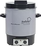 Kochstar Einkochautomat WarmMaster S (Einkochtopf / Einkocher mit Uhr, Heißwasserspender, 1800 W, 230 V, 27-29 L) 24118