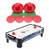 Tischhockey Kinder Zubehör Spiel,Air Hockey Ersatz- Und Putterset, Tischspiele, Air Hockey Tischzubehör Aus Kunststoff, 96 Mm Flipper-Schlägersatz