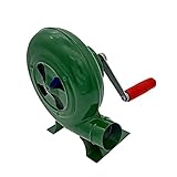 Handkurbel Schmied Schmiede Gebläse - BBQ Feuerzeuge Fan, Handkurbel, Schmied, Schmiedegebläse, Eisengetriebe, Popcorn-Ventilator, Für Grill, Feuer, Blasebalg, Kochen Im Freien, Picknick ( Size : 150w