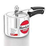 HAWKIN Classic CL3T Schnellkochtopf, Aluminium, 3 l, silberfarben