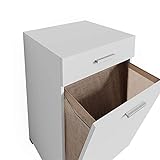 Vicco Badschrank Matteo, Weiß, 50 x 79 cm