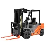 Srliya Gabelstapler-Autospielzeug, Maßstab 1:12 Kinder-Gabelstapler-Spielzeugmodell Trägheits-Gabelstapler-Geschenkspielzeug mit Palettenbox