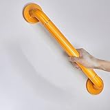 Duschgriff senioren,Wandgriff für Senioren, rutschfest & stabil, Badewannengriff Haltegriff Duschgriff für die Wand-Montage - Griffe für Dusche, Bad oder Badewanne (Size:48cm,Color:Gelb)