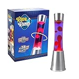 Party town Lavalampe Kinder Rosa Und Lila - Lava Lampe Led Mit Spielbälle | Lavalampe Groß | Lava Lamp 38 Cm | Lava Lampe Rosa Und Lila Für Kinder Und Erwachsene