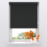 Elektrisches Rollo Easy Soft - Verdunklung - Schwarz - 210 x 190 cm - CMD-02-P