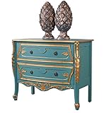 Vintage Prunk Kommode Barock Schnitzereien Landhausstil FRF24 Palazzo Exklusiv