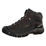 KEEN Herren Targhee 3 Mid Waterproof Wanderstiefel, Black Olive/Golden Brown, 47.5 EU