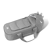 Sunveno Tragetasche, Sleep Carrier, Schlafnest für Babys, Babykorb, Dinosaurierkorb, Moseskorb für 1-12 Monate, Babynest Neugeborene, Baby tragbares Bett, Baby Reisebett (Grau