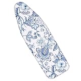 GSKD Ersatz-Bügeltischbezug Universal Bügelbrettbezug 81x30cm 92x33cm 97x33cm 110x35cm 122x38cm Bügeltischbezüge Dampfdurchlässig (Color : Blue, Size : 122x38cm(48x15in))