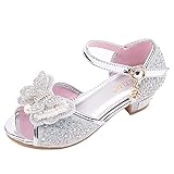 Zylione 721-5 Kinder MäDchen Bogen Perle Strass Tanzschuhe Prinzessin Einzelne Coole Schuhe