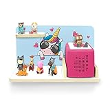 stadtecken® Kinder Regal für Musikbox I Motiv Pony Cool, klein I Geeignet für die Toniebox und ca. 25 Tonies I Geschenkidee I Hörspiel I zum Aufhängen oder Aufstellen (Pony Cool, klein)