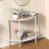 SAYGOER Halbmond-Konsolentisch Eiche