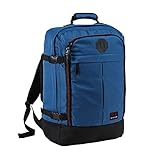 Cabin Max Metz Reiserucksack | Handgepäck Flugtaschen Kabinentaschen 55x40x20, Rpet Navajo Blau, Einheitsgröße,