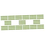 NUOBESTY 15 Stück Weihnachtliche Tafelaufkleber Dekor Für Zuhause Deckendekoration Fensteraufkleber Selbstklebende Bordüre Fliesenaufkleber Bulletin-Randrolle