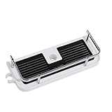 Cabilock Regal Glaswandregal Regale Wandmontiertes Kunststoffregal Wandmontiertes Badezimmerregal Badezimmerwandregale Ohne Bohren Dusche Badezimmerorganisator Badezimmerstangenregal
