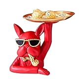 Tablett Gold Schlüsselschale Modern, Kreative Aufbewahrungsbox Für Den Schreibtisch Süße Tierskulpturen Harz Schlüssel Süßigkeitsschale Schmuck Ohrringe Halter Zuhause Wohnzimmer Schlafzimmer