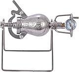 fikujap Mini Popcorn Machine Home Kleiner Popcorn -Topf Old Hand Shakes 304 Edelstahl, Getreideverstärker Maschine
