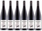6er Vorteilspaket Fleckvieh 2021 | Weingut Metzger | Rotwein aus der Pfalz | 6 x 0,75l | feinherb