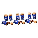 HEMOTON 9 Stück Teedose Für Kaffee Teebeutel Kaffeebohnenbehälter Glas Mit Deckel Metall-Teekanister -Aufbewahrungskanister Vorratsdose Für Losen Tee Teedosen Teedosen Für