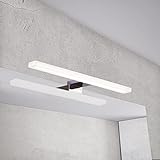 DILUMEN Spiegelleuchte Badezimmer,5w 600lm 30cm,Badezimmerspiegel Lampe,Spiegelleuchte Bad Neutralweiß 4000K,Led Badleuchte 230v IP44 Spiegelleuchte Bad(30cm-4000K)