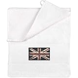 Azeeda 'Britische Flagge' Flanell/Gästehandtuch (TL00050432)