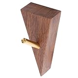 Cabilock 1 X Holzhaken Kleiderhaken Robuste Wand-Handtuchhalter Vintage-Dekor Schrankhaken Wand-Kleiderbügel Haken Zum Aufhängen Von Schals Holz-Handtuchhaken Schlafzimmer-Zubehör