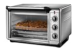 Russell Hobbs Backofen Airfryer [5-in-1: Heißluftfritteuse, Minibackofen, Grill, Toaster, Warmhaltefunktion] Express (22,8l, Pizza Ø 30cm, inkl. Frittierkorb,Backblech,Grillrost) Umluft- Ofen 26095-56