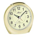Atlanta Funkwecker Analog mit Licht Leuchtzifferblatt Repetition Crescendo Gold - 1865/9