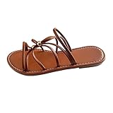 Sandalen Damen mit Absatz Elegant Mesh Elegant Einfarbig Sommerschuhe Damen Elegant mit Absatz Plateauschuhe Sandals Römer Weiss Plateau Keilsandalen Halbschuhe Teenager Mädchen