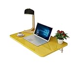 An der Wand montierter schwimmender Klapptisch/an der Wand montierte Werkbank/an der Wand montierter schwimmender Computertisch. Die Tischdicke beträgt 2,5 cm und eignet Sich für Home Offices