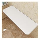 Klappbarer Esstisch, platzsparender DIY-Wandklapptisch für schmale Küchen, Wandmontierter Drop-Leaf-Schreibtisch, Größe: 90 x 50 cm (35 x 20 Zoll)
