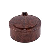 ONCLI Mülleim﻿er Intelligenter Sensor 2L Kunststoff Tonnenförmige Mini-Desktop-Trash Kreative Abfalleimer Griff/B/20.1.x20.1x10.2CM