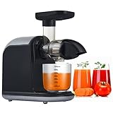 Langsam kauende Entsafter-Maschinen, kommerzielle Kaltpress-Entsafter, Entsafter mit niedriger Geschwindigkeit für Gemüse und Obst