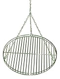 Huber Grillgeräte Edelstahl Grillrost 50 cm mit Kette